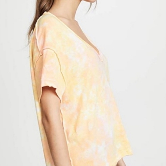 Free People Tie Dye Tee 1S/1M - Picture 4 of 4